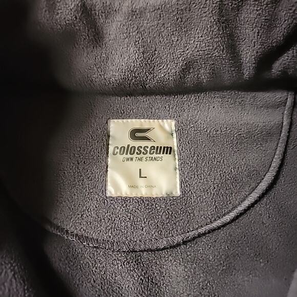 University of Delaware Colosseum Jacket Mens Large Dark Grey Full Zip Jacket - Picture 4 of 4